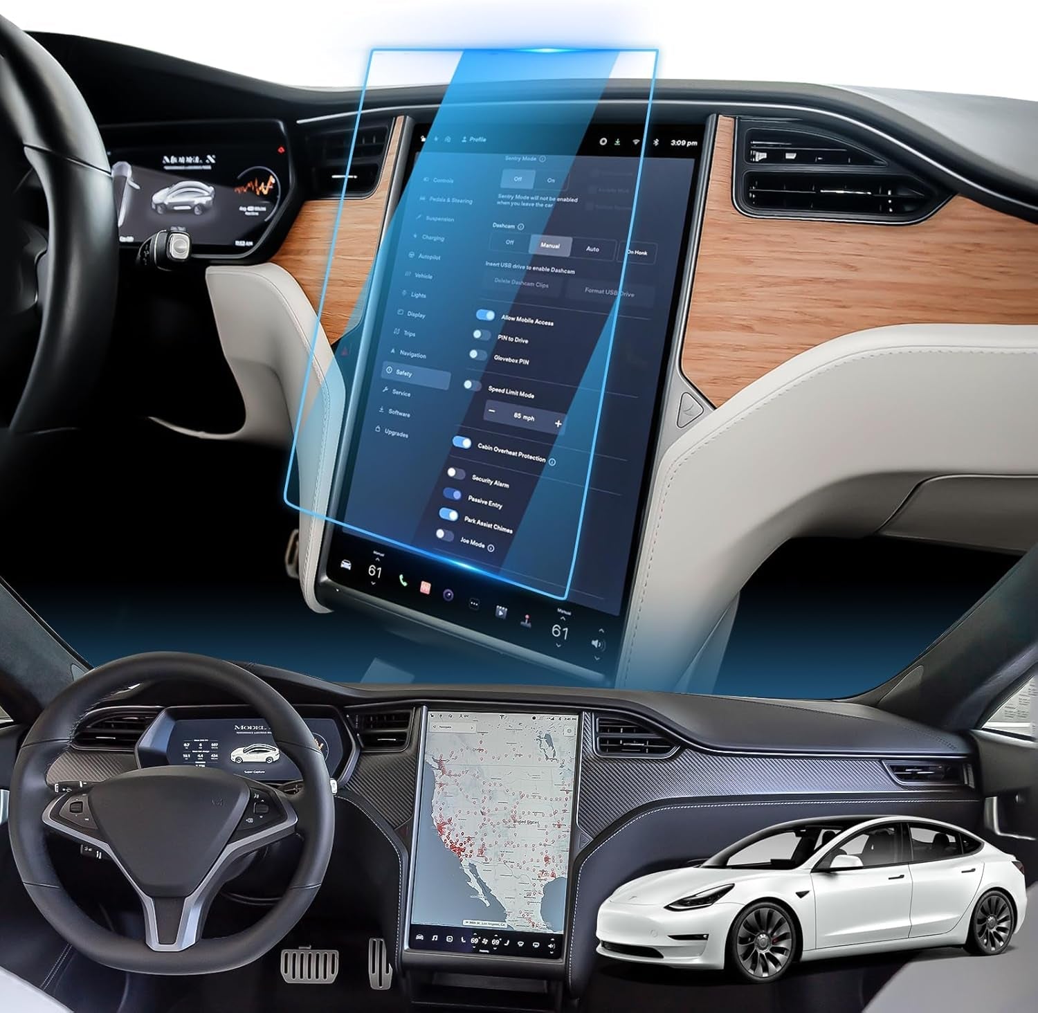 Model S Interior Accessories