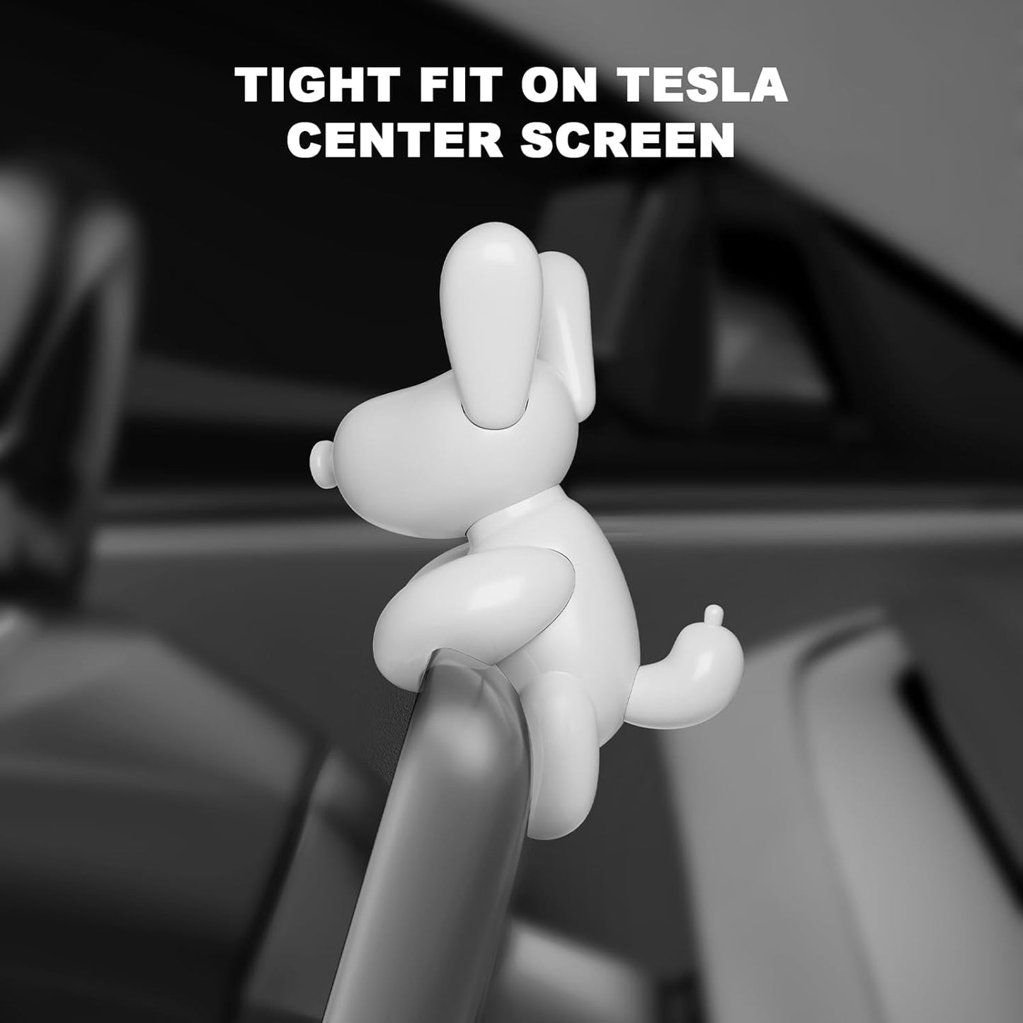 Tesla Dog Mode Mini Screen Decoration - Stylish Interior Accessory for Model 3 & Model Y (2017-2025)