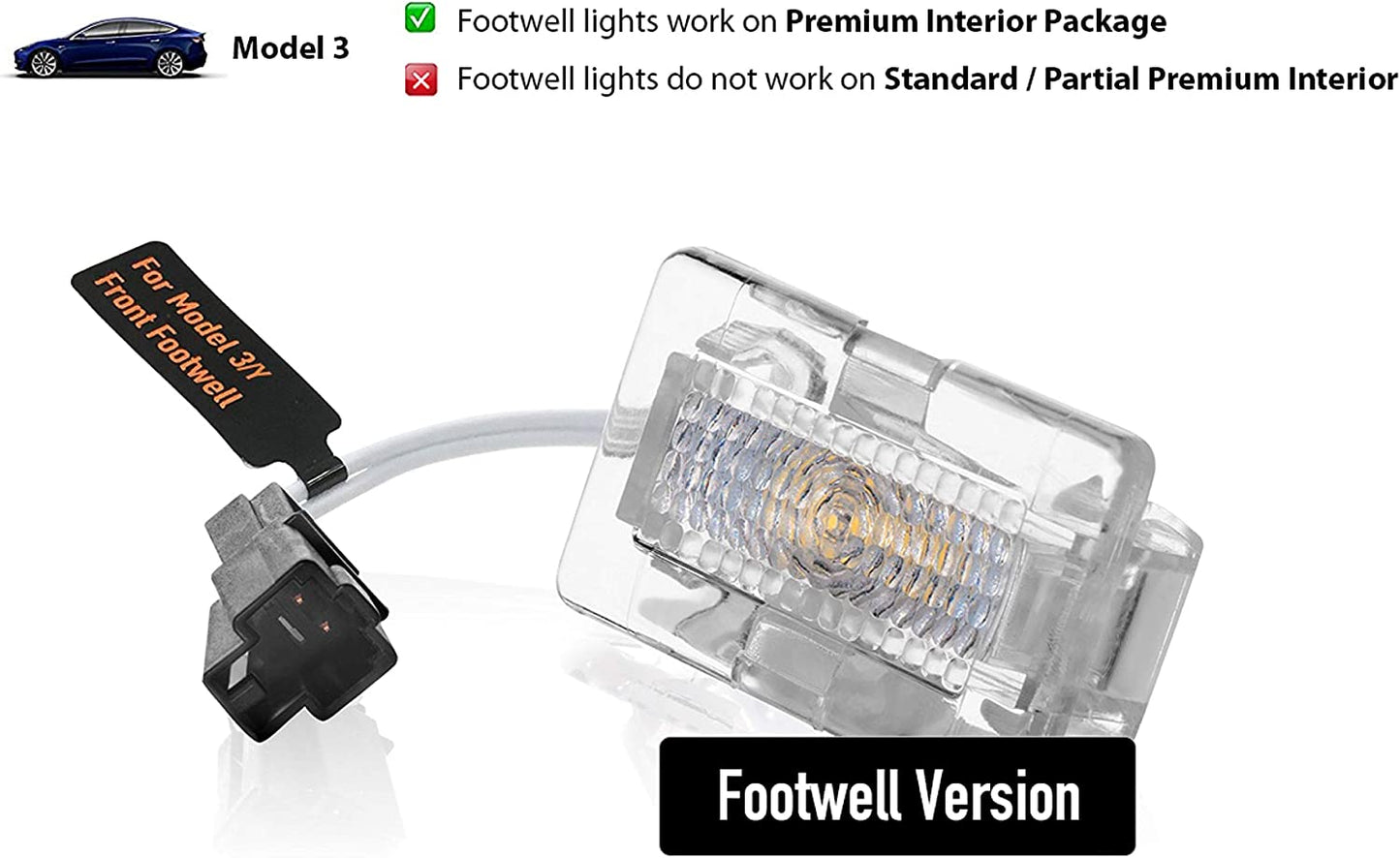 LED Upgrade Kit For Model 3