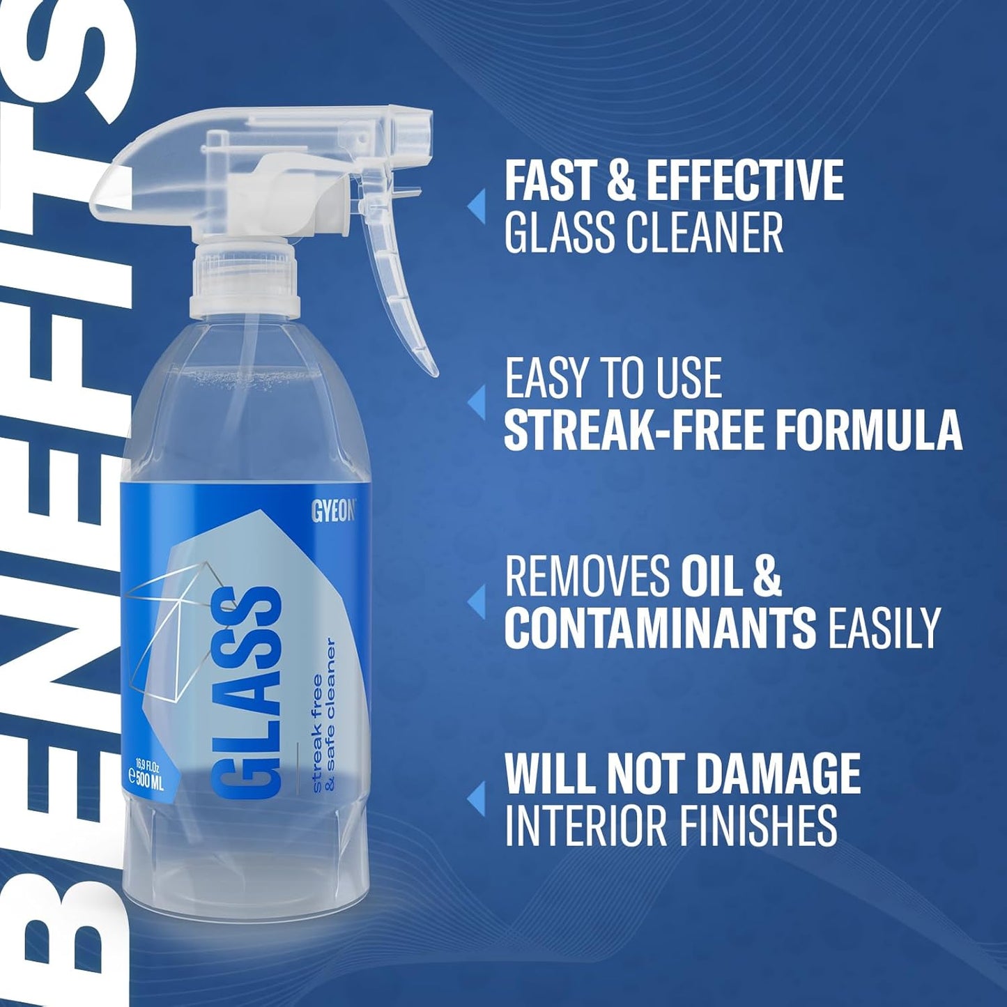  Streak Free Auto Glass Cleaner