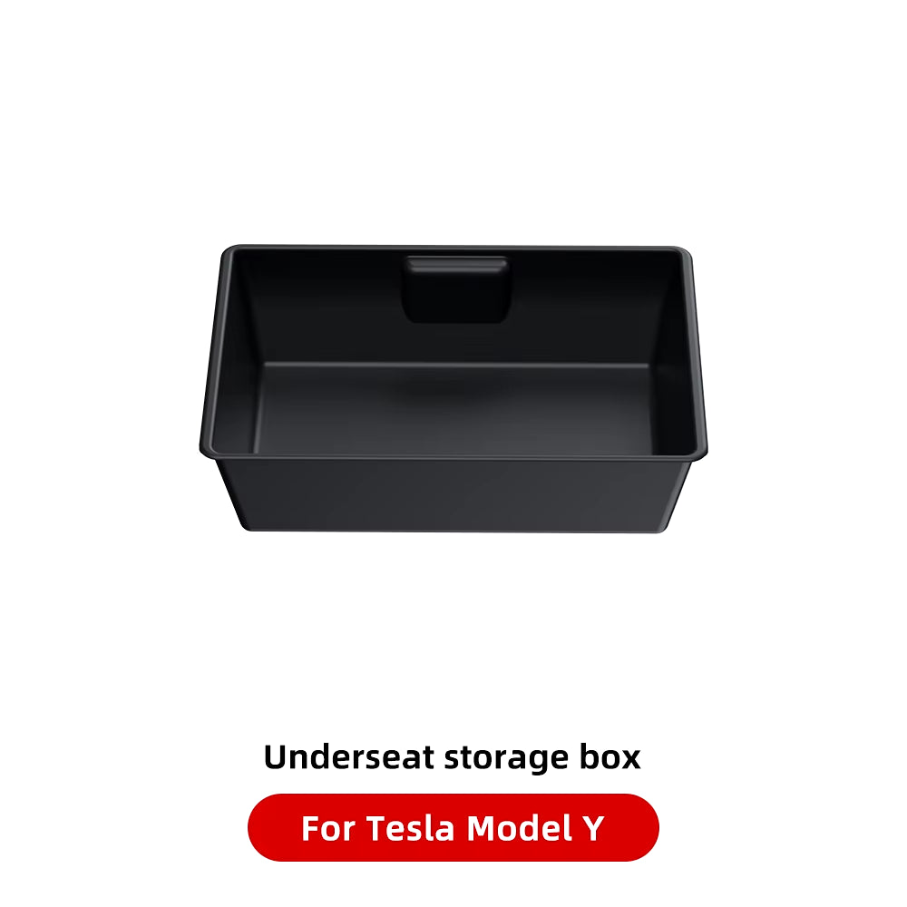 Premium Under-Seat Storage Solution for Tesla Model Y - Ideal Accessory for Driver and Passenger Seats