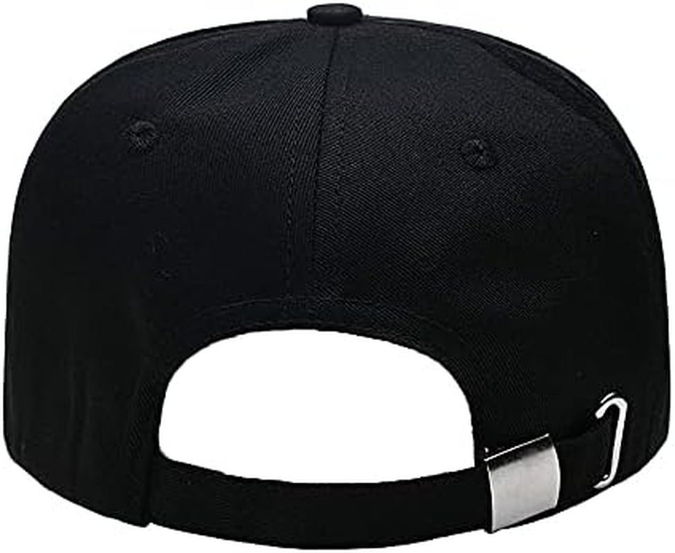 Fit Tesla Hat Baseball Cap,Baseball Cap for Men and Women Hat Travel Cap for Tesla Accessories… (Black-White)