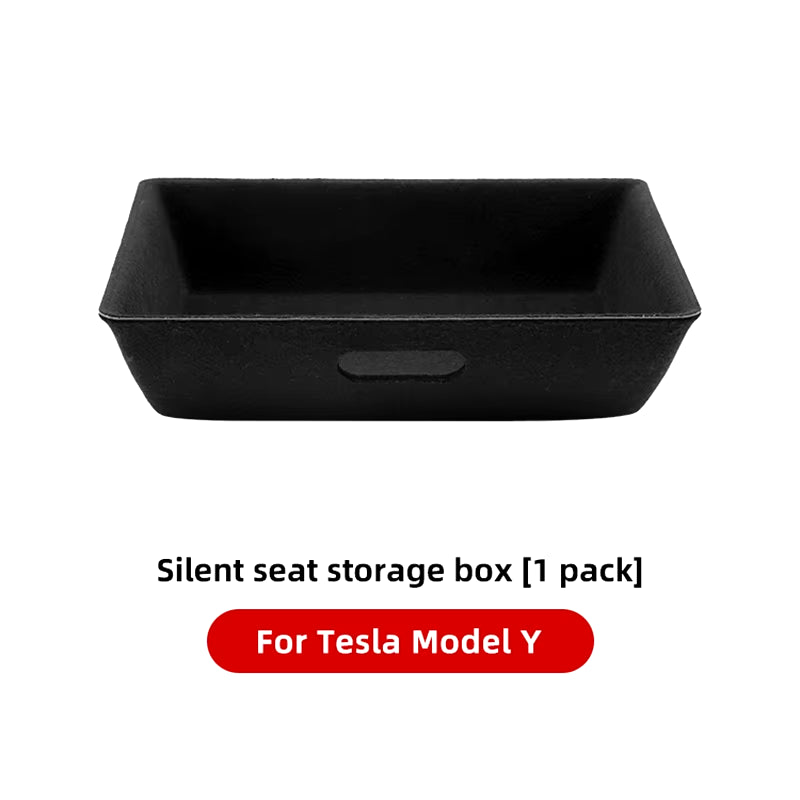 Premium Under-Seat Storage Solution for Tesla Model Y - Ideal Accessory for Driver and Passenger Seats