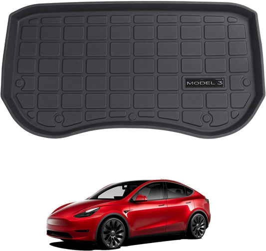 Premium Heavy-Duty Frunk Mat for 2021-2023 Tesla Model 3 - Comprehensive Cargo Liner (Not Compatible with 2024 Model)