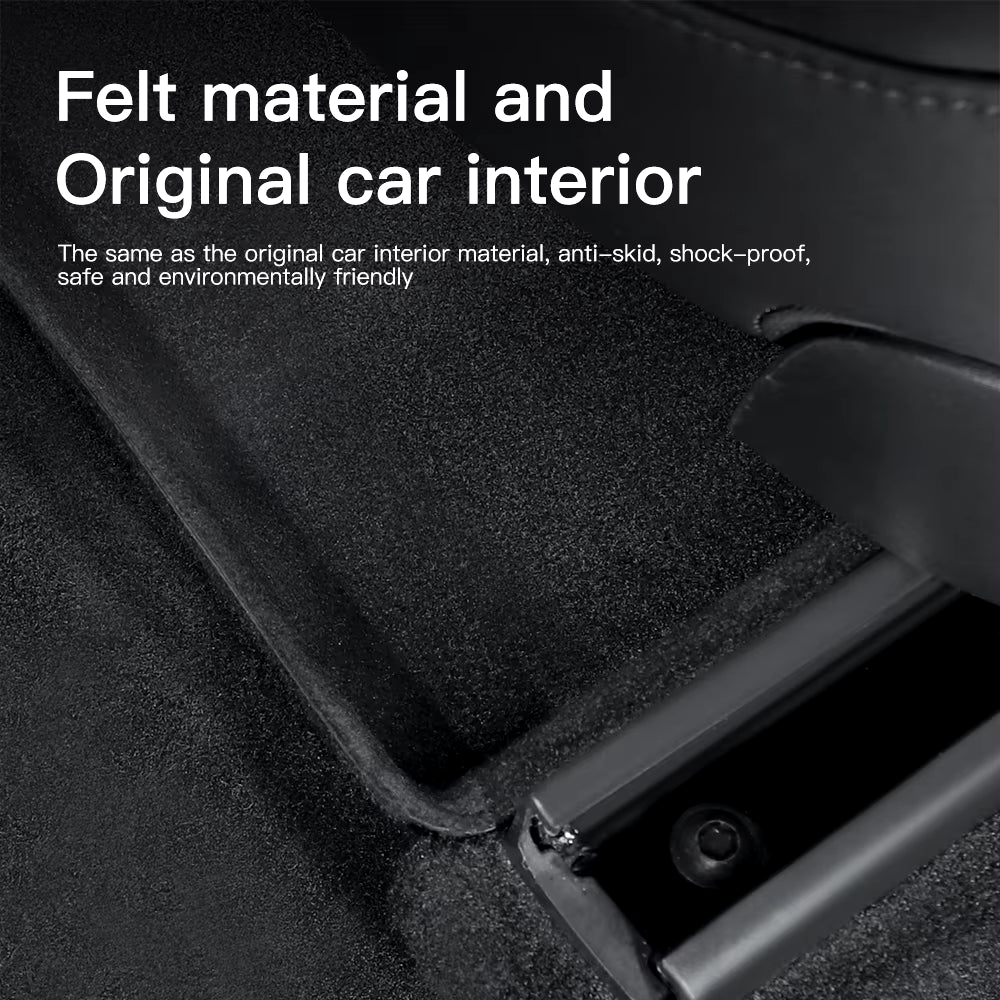 Premium Under-Seat Storage Solution for Tesla Model Y - Ideal Accessory for Driver and Passenger Seats