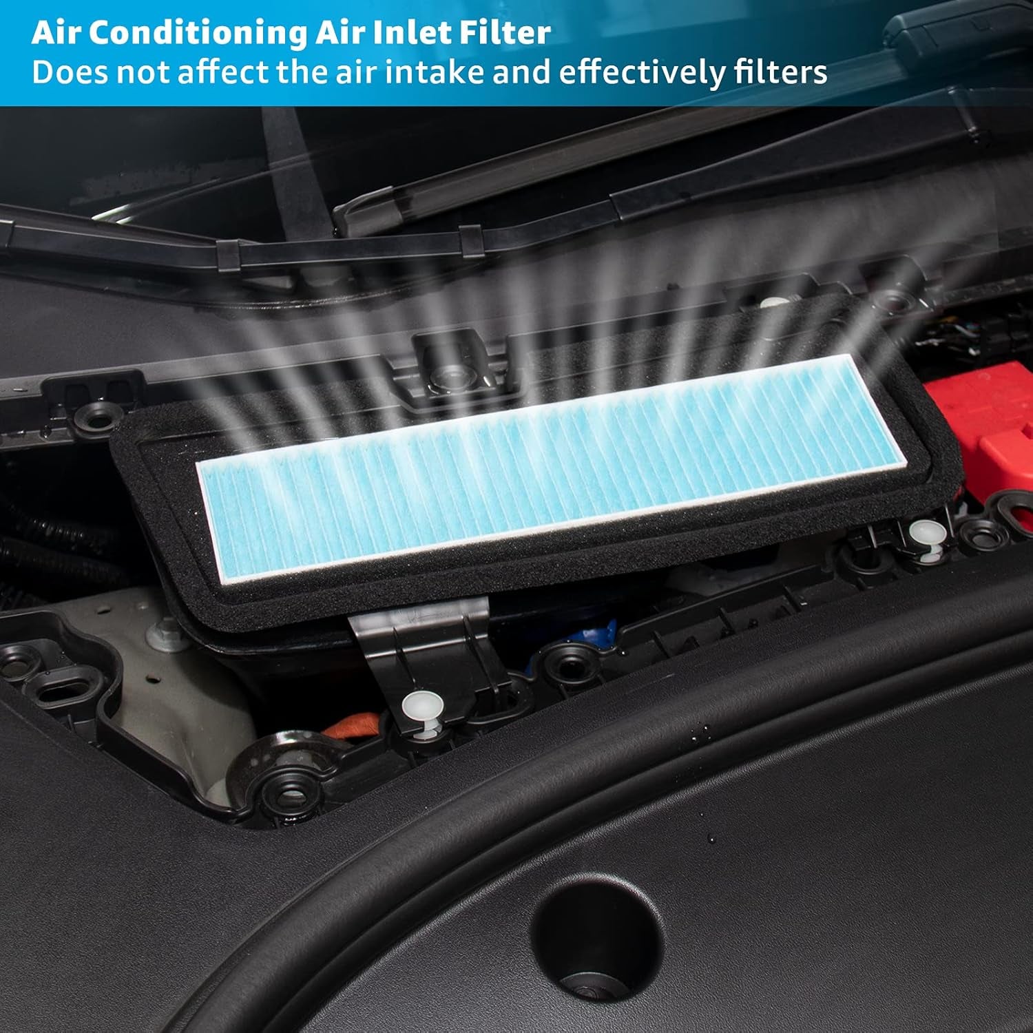 Upgrade Your Tesla Model 3 with Premium HEPA Intake Air Inlet Filter Accessories for 2021-2023